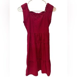 Old Navy Size L (10-12) Girls Dark Pink Dress